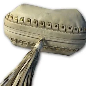 Chloé Studded Small Inez Drawstring Bag – Cream Small Studded Inez Bucket Bag main image 4